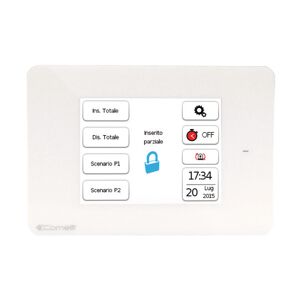 Clavier Safetouch Lecteur De Proximite Pour Centrale Vedo Blanc - Comelit Vedotouchw