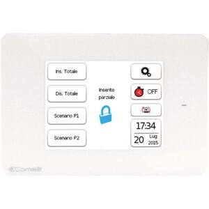 Clavier Safetouch Lecteur De Proximite Pour Centrale Vedo Blanc - Comelit Vedotouchw