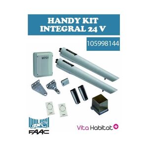 Handy Kit Integral 24v Faac Motorisation Portail 2 Battants (S418) - 105998144