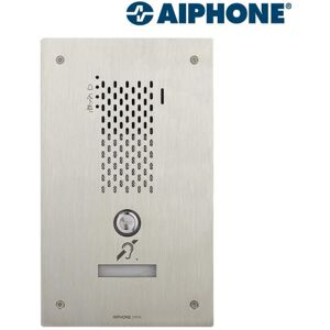 Platine Audio Encastree Inox 1 Bp Ip/sip Avec Synthese Vocale Pictos Et Boucle Magnetique Ixssal - Aiphone 200945