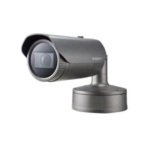 HANWHA WiseNet X series Network IR Bullet Camera 5MP(2560 x 1920)/ 30fps @ all resoluti - Publicité