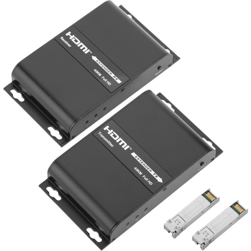 BEMATIK HDMI Extender par monomode fibre optique SC 20 km simplex - Bematik