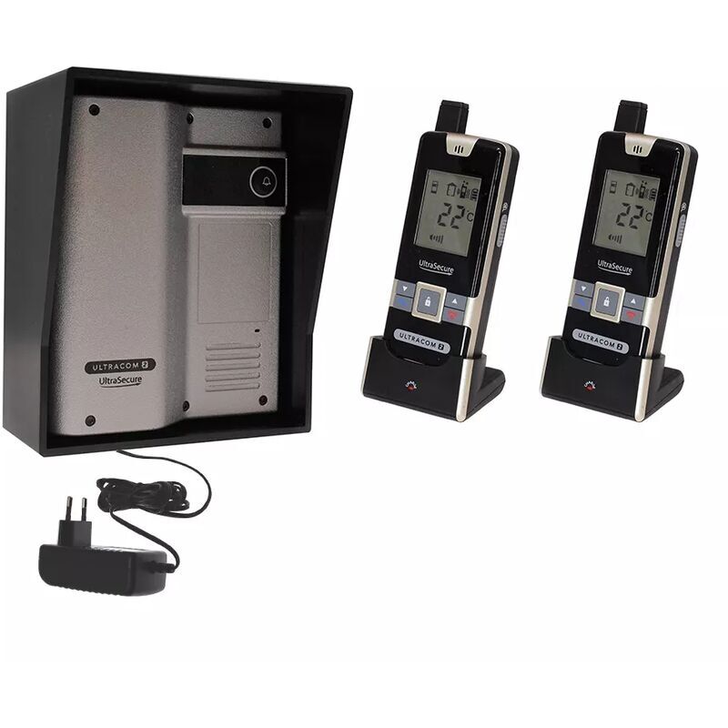 Ultra Secure - Interphone 600 mètres individuel sans-fil - UltraCOM2