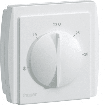 Hager thermostat 2 fils 54185
