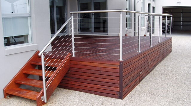 NAO Balustrade Aluminium NAO 8 cables