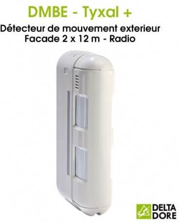 DELTA DORE Détecteur de mouvement Barrière extérieure radio - DMBE TYXAL+ Delta Dore 6412310