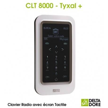 DELTA DORE Clavier tactile avec écran Radio - CLT 8000 TYXAL+ Delta Dore 6413252