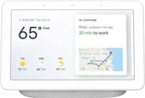 Refurbished: Google Home Hub Smart Display Sand, B
