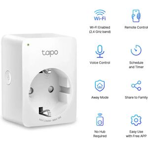 TP-Link Tapo P100 presa intelligente 2300 W Bianco