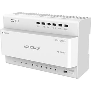 HIKVISION DS-KAD706-S. VideoIntercom 2fili distributore fino a 6 interfacce