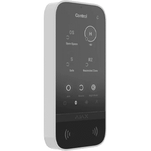 AJAX ALLARM Ajax Tastiera Bianca antifurto wireless e touchscreen