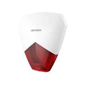 HIKVISION DS-PS1-R. Sirena esterna filare 105 db IP54 con led rosso