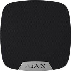 AJAX ALLARM Ajax 38110 Sirena antifurto per interni Nera wireless con indicazione di stato inserito/disinserito