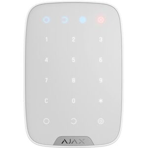 AJAX ALLARM Ajax 8706 Tastiera Bianca antifurto wireless e touch