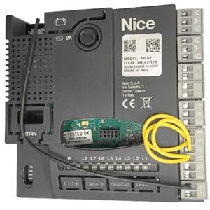 NICE AUTOMATION Nice MC424L Centrale di comando per uno o due motori a 24V,con tecnologia Solemyo