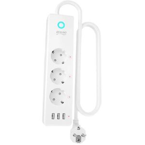 GOSUND P1. Multipresa intellligente smart power gestibile da remoto 3 shuko 16A+3 Usb 5V/3A