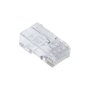 SIGNAL Plug di rete non schermato RJ45 Cat6 UTP passanti confezione 100Pz