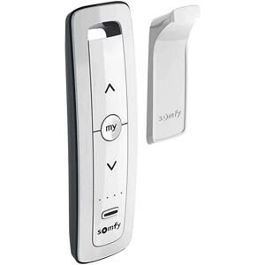 SOMFY Telecomando Rolling code  SITUO 5 RTS SF/1870421 in abs bianco 433.92 MHZ 2 canali