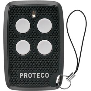 ProTeco Telecomando Codice fisso  ANGIE 4C F433 in abs nero 433.92 MHZ 2 canali