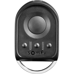 SOMFY Telecomando Rolling code  KEYGO SF/1841064 in abs nero 433.92 MHZ 4 canali