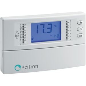 Seitron Cronotermostato Digitale Giornaliero A Batterie Freetime + Plus