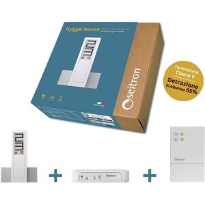 Seitron Cronotermostato Wifi A Batteria Kit Hygge Home Classe V