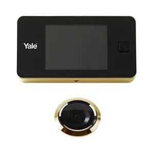 Spioncino digitale YALE colore oro