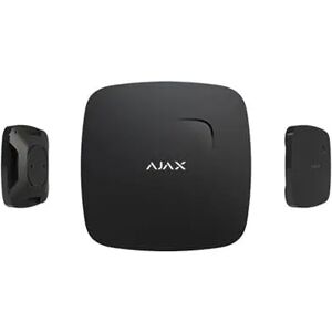 Ajax FIREPROTECT PLUS Rivelatore antincendio Nero wireless con sensore di temperatura e di ossido di carboni