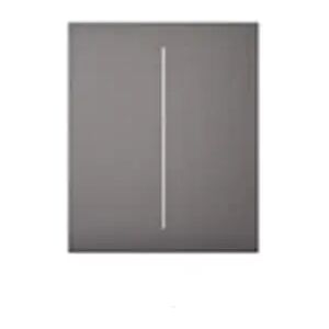 Ajax CENTERBUTTON 2-Gang tasto centrale per lightswitch 2-gang Grigio