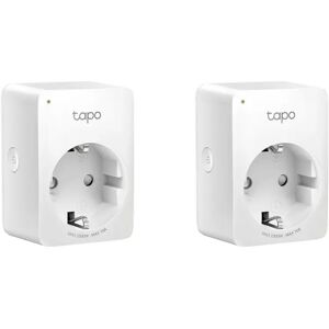 TP-Link Prese Di Corrente Tl-Tapo P100 (2-Pack) Mini Smart Wi-Fi Socket