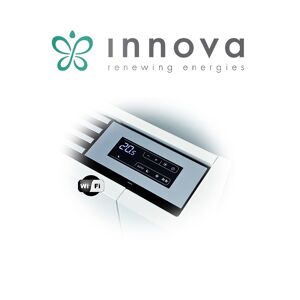 Innova Pannello Comando A Bordo Macchina Smart Touch Con Termostato E Wi-Fi Integrato Per Ventilconvettore Fan Coil Cod. Ewf644ii