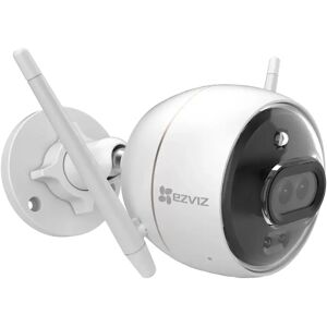 Telecamera di sorveglianza EZVIZ C3X Darkfighter WiFi doppio obbiettivo Full HD 1080p visione notturna a colori segnalazione luminosa e sonora per esterno