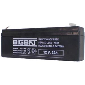 Elan Batteria Ricaricabile Al Piombo 12v 2ah  Bigbat - Sku 01202