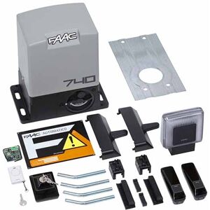 Faac Delta 2 Kit  Automazione Cancello Scorrevole 500kg 230v Safe Delta2 Motore 740 E Z16 - 1056303445