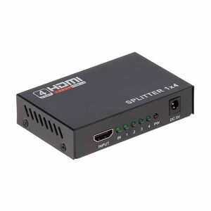 Sdoppiatore / Splitter Full Hd @720/1080p 3d 1x4 Hdmi