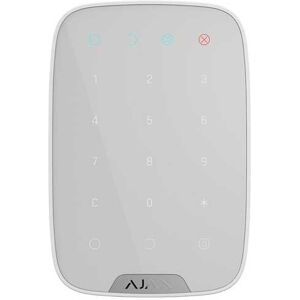 Ajax Ajkp Keypad Tastiera Wireless E Touch Senza Fili Wireless 868mhz Usata Per Inserire/disinserire Il Sistema Di Sicurezza  Colore Bianco