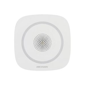 Hikvision Axpro Ds-Ps1-I-We Sirena Allarme Wireless 868mhz Interna 90/110db Indicatore Led Rosso