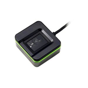 2N Telecommunications 9137423E lettore di impronte digitali USB 2.0 Nero, Verde (9137423E)