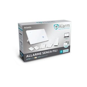 Atlantis by Nilox Atlantis Land A750 LITE GSM sistema di allarme di sicurezza Bianco (A13-A750GLE-ST)