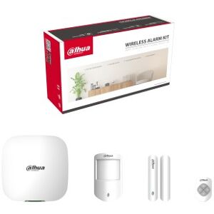 Dahua Technology ART-ARC3000H-03-FW2(868) sistema di allarme di sicurezza Wi-Fi Bianco (ARC3000H-03-FW2-868)