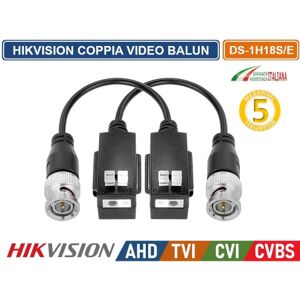 Hikvision Ds-1h18s/e Coppia Video Balun Amplificatori Professionali...