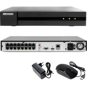 Hikvision hwn-4216mh-16p hikvision nvr 16ch 4k con poe