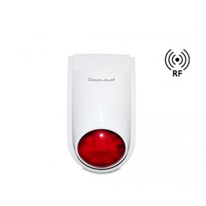 Homcloud Sirena luminosa senza fili a radio frequenza outdoor (wl-rfsls)