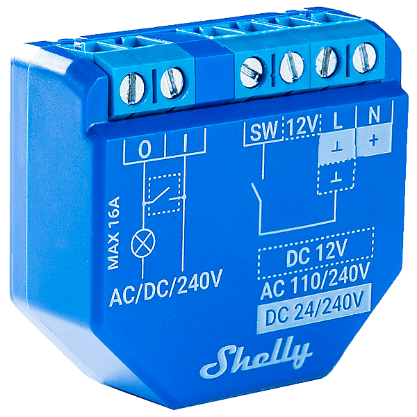 shelly interruttore  plus 1