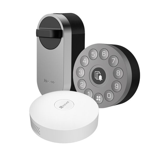 ezviz dl01s smart lock + tasterino + centralina a3