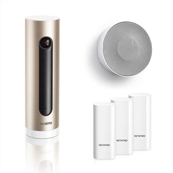 netatmo welcome + sirena + tags-white