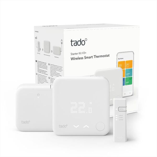 tado termostato radio kit v3+-white