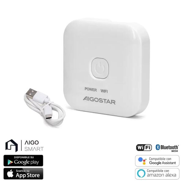 hub di controllo bluetooth mesh smart wifi per dispositivi intelligenti aigostar