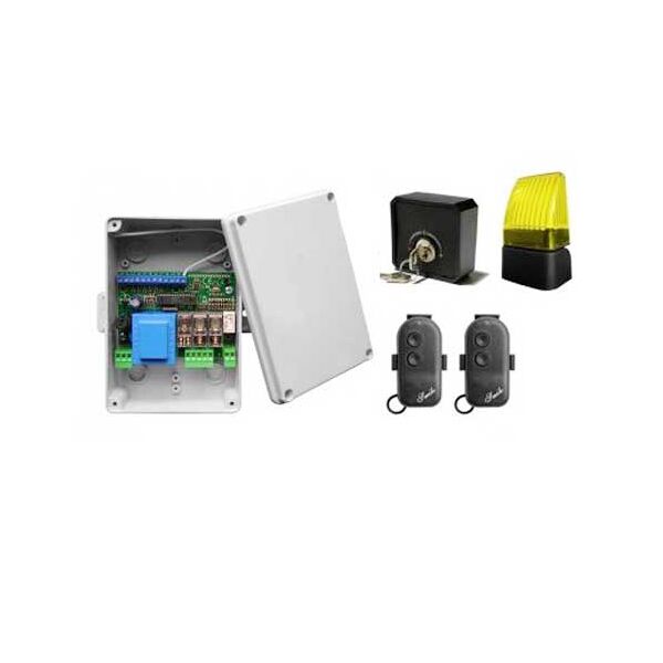 nologo kit automazione elettronica per serranda , tapparella, tende, completo di accessori  kit-s2sled