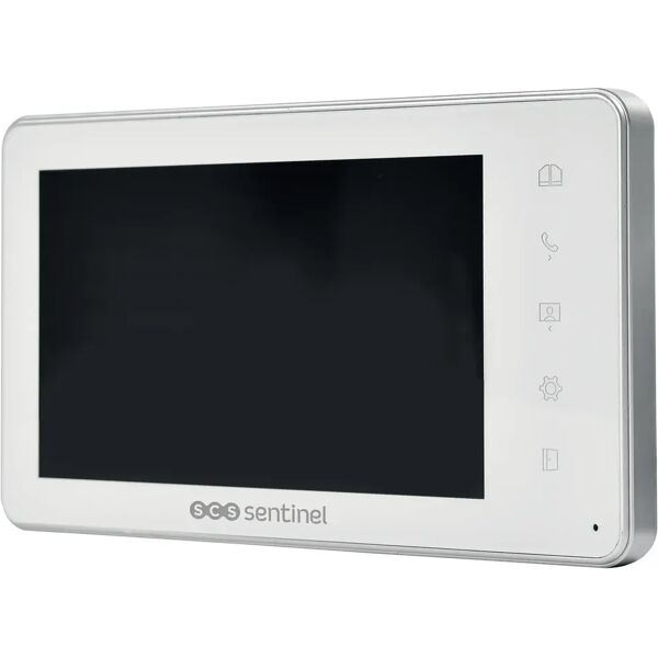 scs_sentinel monitor supplementare 7'' scs bifilare per visiokit colore bianco